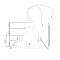 Spot encastrable IP65 pour LED GU10 – rond – blanc