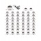 50 Spot LED encastrable Elite 8W RE2020