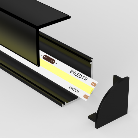 Pack profilé noir – CRAFT – A01  – Carré
