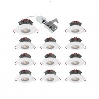 10 Spot LED encastrable Elite 8W RE2020