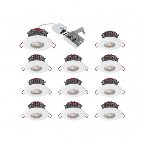 10 Spot LED encastrable Elite 8W RE2020