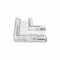 Jonction invisible en L pour ruban LED mono IP20 sans soudure "Clipx"