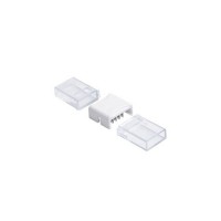Jonction étanche pour ruban LED RGB + Blanc IP68 jusqu'à 15mm sans soudure "Hippo"
