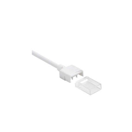 Connecteur d'alimentation étanche pour ruban LED RGB + Blanc IP68 jusqu'à 15mm sans soudure "Hippo"