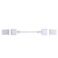 Jonction étanche câblée pour ruban LED RGB + Blanc IP68 jusqu'à 15mm sans soudure "Hippo"