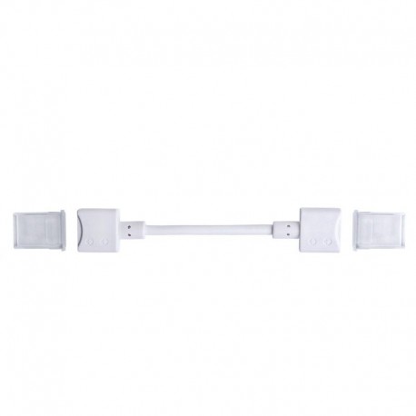 Jonction étanche câblée pour ruban LED RGB + Blanc IP68 jusqu'à 15mm sans soudure "Hippo"