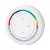 Télécommande tactile RGB+CCT 4 zones murale et portative - MiBoxer S2W+