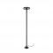 Borne LED extra fine d'extérieur à tête bombée - 7W - 100 cm - noir - Haalö