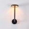 Applique LED extra fine d'extérieur à tête bombée - 7W - noir - Haalö 