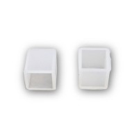 Embout non troué ruban néon flex D0606