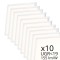 Lot de 10 dalles LED 60x60 - UGR19 - 155 lm/W - Blanc jour - 25W - 230V