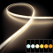 Ruban LED COB Haute efficacité à la coupe - 13W/m -  Blanc - 528LED/m - IP68 - 24V