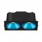 RV - Spot LED encastré double carré blanc 14W, couleurs au choix - Miror