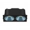 RV - Spot LED encastré double carré blanc 14W, couleurs au choix - Miror