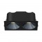 RV - Spot LED encastré double carré blanc 14W, couleurs au choix - Miror
