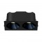 RV - Spot LED encastré double carré blanc 14W, couleurs au choix - Miror
