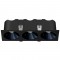 RV - Spot LED encastré carré noir 21W, couleurs au choix - Miror
