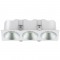 RV - Spot LED encastré carré noir 21W, couleurs au choix - Miror