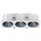 RV - Spot LED encastré carré noir 21W, couleurs au choix - Miror