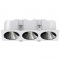 RV - Spot LED encastré carré noir 21W, couleurs au choix - Miror