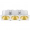 RV - Spot LED encastré carré noir 21W, couleurs au choix - Miror
