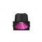 Spot LED encastré carré noir 7W, couleurs au choix - Miror