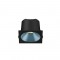 Spot LED encastré carré noir 7W, couleurs au choix - Miror