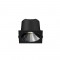 Spot LED encastré carré noir 7W, couleurs au choix - Miror
