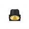 Spot LED encastré carré noir 7W, couleurs au choix - Miror