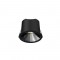Spot LED encastré rond noir 7W, couleurs au choix - Miror