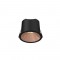 Spot LED encastré rond noir 7W, couleurs au choix - Miror