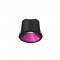 Spot LED encastré rond noir 7W, couleurs au choix - Miror