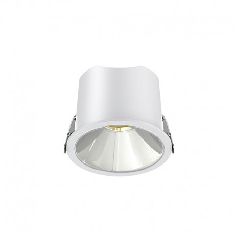 Spot LED encastré rond blanc 10W, couleurs au choix - Miror