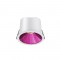 Spot LED encastré rond blanc 10W, couleurs au choix - Miror