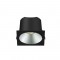 RV - Spot LED encastré carré noir 10W, couleurs au choix - Miror