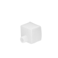 Embout avec sortie de cable axial pour tube néon flex D1616