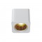 RV - Spot LED encastré carré noir 10W, couleurs au choix - Miror
