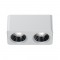 RV - Applique double LED blanche 14W – 36° - couleurs au choix - SHINE