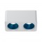 RV - Applique double LED blanche 14W – 36° - couleurs au choix - SHINE