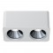 Applique double LED blanche 24W – 45°- couleurs au choix - SHINE