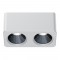 Applique double LED blanche 24W – 45°- couleurs au choix - SHINE