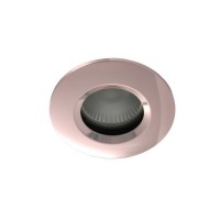 Spot pour ampoule GU10 - Ronde chanfrein SPLIT - Or rose brillant