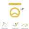 Tube néon flex pour ruban LED rond – 270° – R20