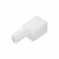 Embout troué droit ruban néon flex D0606