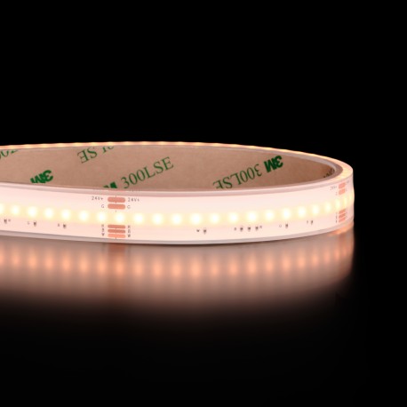 Ruban LED COB RGB + Blanc - 18W/m - IP68- 784 LED/m - 10m - 24V