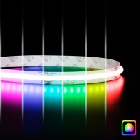 Ruban LED COB RGB - IP20 - 576 LED/m - 5m - 14W