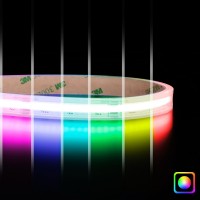 Ruban LED COB RGB - 14W/m - IP68- 840 LED/m - 5m - 24V
