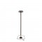Borne led fine de jardin 80 cm 360° - Chocolat cuivre
