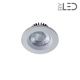 Spot LED encastrable fixe -  IP64 - BBC - RT2012 - Cobyx 5W – Blanc