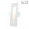 Spot LED encastré mural goutte allongée - 1W STAFF